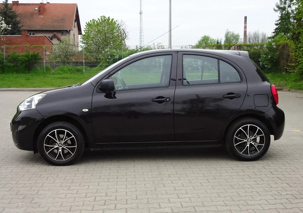 Nissan Micra cena 22700 przebieg: 93200, rok produkcji 2015 z Mońki małe 92